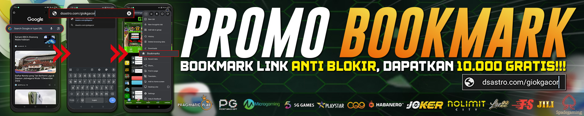 PROMO BOOKMARK